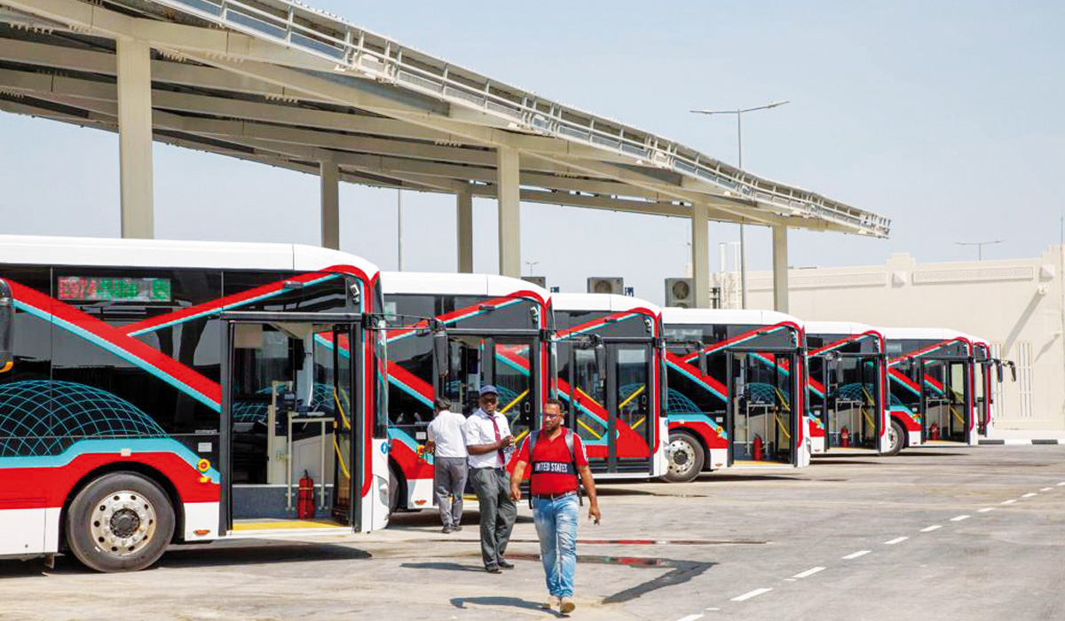 With capacity for over 450 buses, one of largest electric bus depot inaugurated in Lusail 